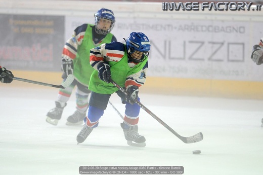 2012-06-29 Stage estivo hockey Asiago 0369 Partita - Simone Battelli